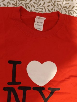 Camiseta I❤️NY