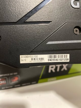 Gigabyte RTX 2060 12GB Tarjeta Gráfica