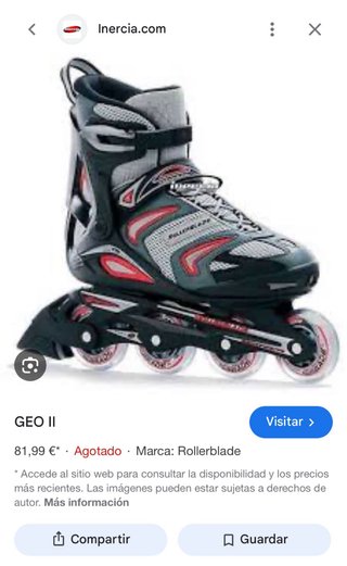 Patines en línea Rollerblade Geo II talla 40