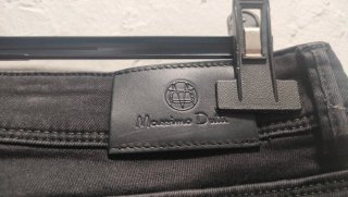 Pantalón Massimo Dutti Mujer Negro Skinny