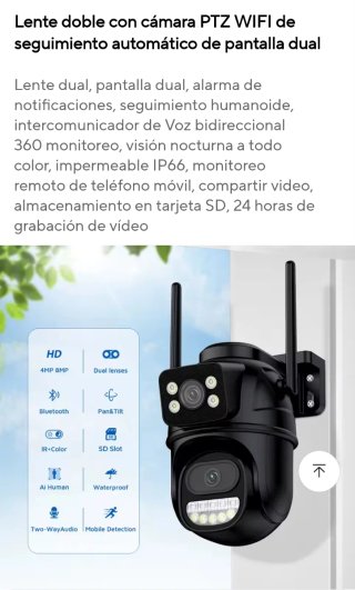 Cámara Vigilancia ICSEE PTZ