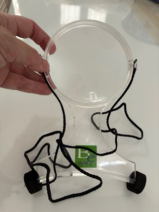 Lupa de precisión de cuello para manualidades