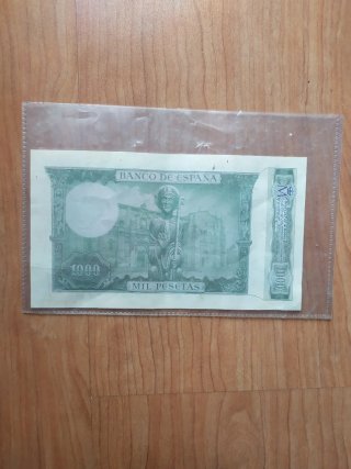 Billete 1000 Pesetas 1965 Original