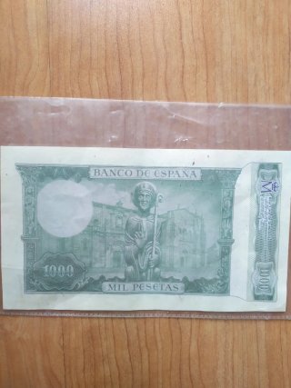Billete 1000 Pesetas 1965 Original