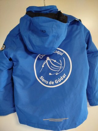 Chaqueta de esquí azul Club de Esqui