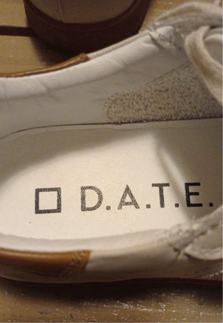 Sneakers D.A.T.E. beige/marrone