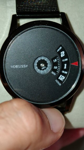 Reloj Oruss Negro Cuarzo