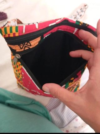 Bolso étnico patchwork bandolera