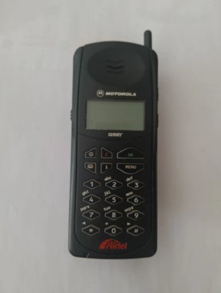 Móvil Motorola GSM Airtel Negro