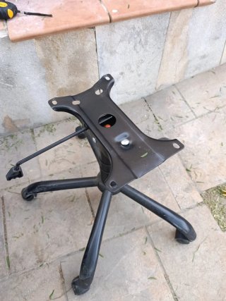 Base silla oficina con ruedas