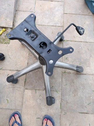 Base silla oficina con ruedas
