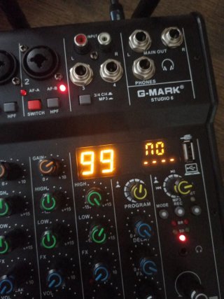 Consola audio G-MARK Studio 4 Bluetooth