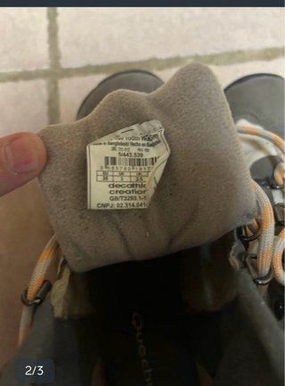 Botas de montaña Quechua T35