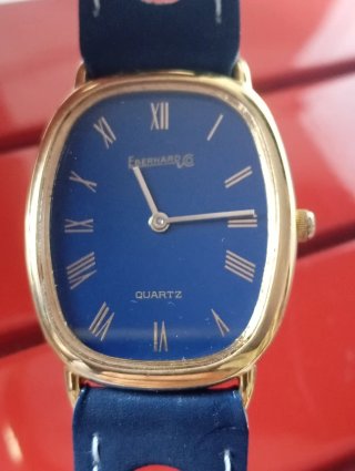Orologio Christian Bernard oro blu