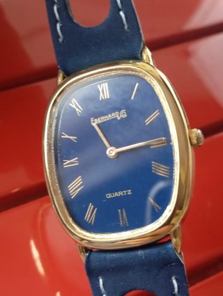 Orologio Christian Bernard oro blu