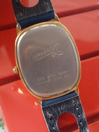 Orologio Christian Bernard oro blu
