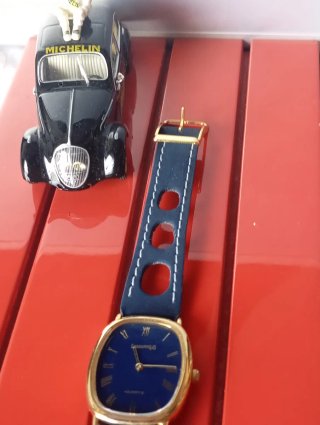 Orologio Christian Bernard oro blu