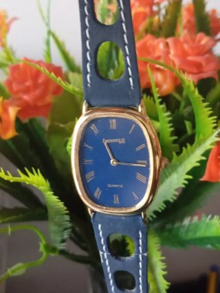 Orologio Christian Bernard oro blu