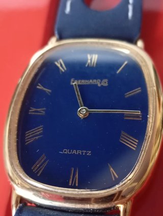 Orologio Christian Bernard oro blu