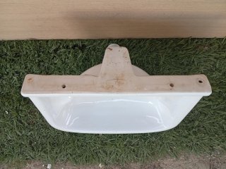 Lavabo de Pared Cerámica Blanco