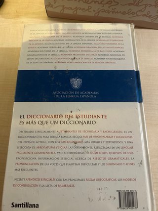 Diccionario del estudiante