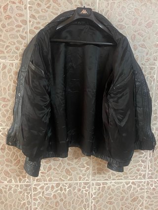 Giacca biker Vera Pelle sottile Leggera Vintage