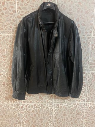Giacca biker Vera Pelle sottile Leggera Vintage