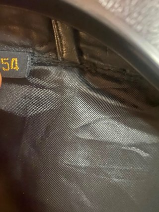 Giacca biker Vera Pelle sottile Leggera Vintage