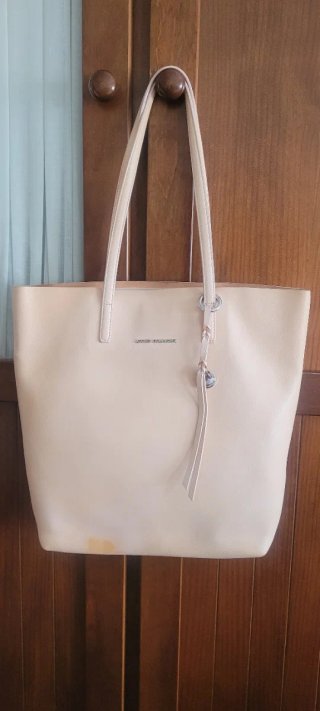 Bolso shopper Adolfo Dominguez rosa nude