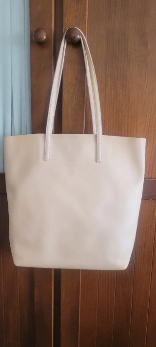 Bolso shopper Adolfo Dominguez rosa nude