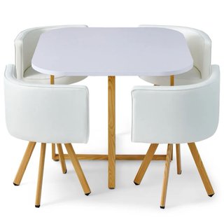 Mesa de comedor con 4 sillas marca Menzzo Oslo