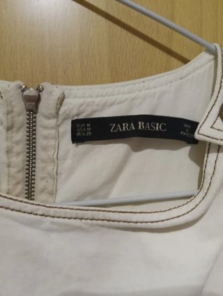 Peto Zara Hueso Talla M