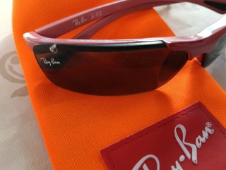 Gafas de sol Ray-Ban Rojas de niño