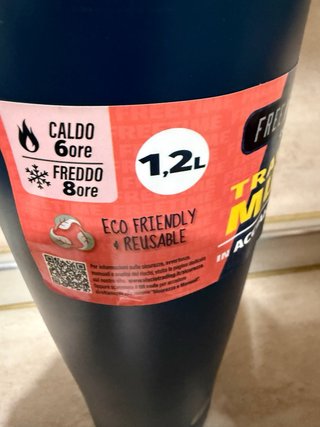 Borraccia termica Free Time 1,2 L