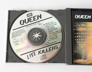 Doble CD Queen Live Killers EMI Antigua