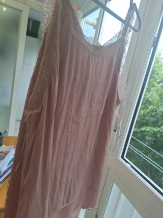 Blusa tirantes Couchel rosa encaje