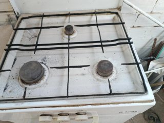 Cocina de gas Lynx blanca