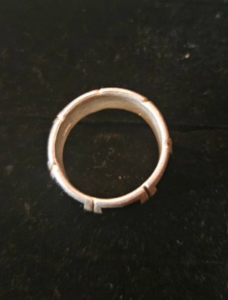 Anillo Plata 925 Onix Negro Ancho