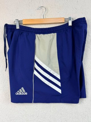 Adidas Shorts Deportivos Retro Azul Marino Vintage