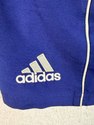 Adidas Shorts Deportivos Retro Azul Marino Vintage