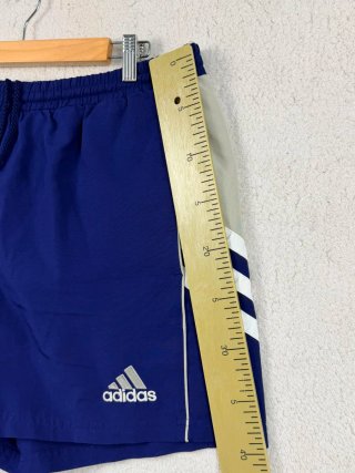Adidas Shorts Deportivos Retro Azul Marino Vintage