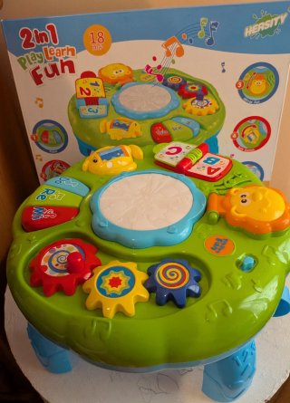 Mesa de aprendizaje musical 2 en 1