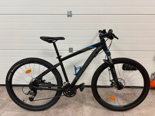 Bici ROCKRIDER ST520 Negra/Azul
