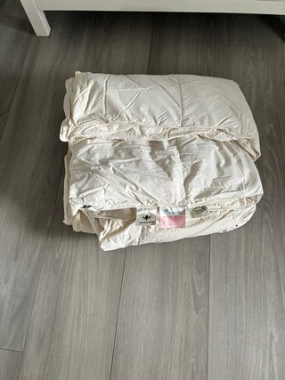 Edredón Nórdico Beige/Blanco