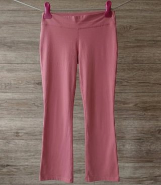 Mallas rosas acampanados