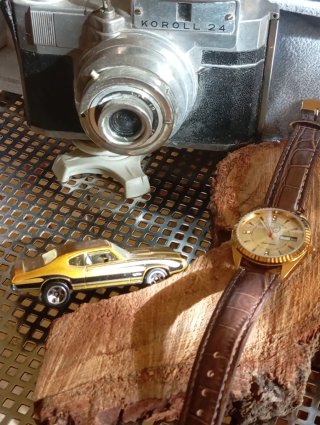 Orologio Citizen Automatico Dorato Marrone