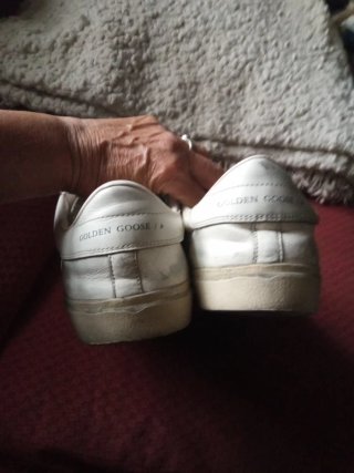 Zapatillas Golden Goose Hombre Blancas