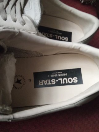 Zapatillas Golden Goose Hombre Blancas