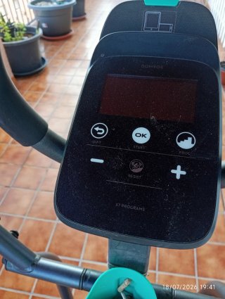 Bicicleta Elíptica Decathlon.