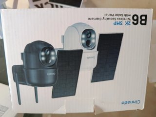 Cámara Seguridad Solar Cinnado B6 2K 3MP